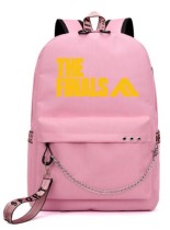 Рюкзак Финалс (Finals) розовый с цепью №1