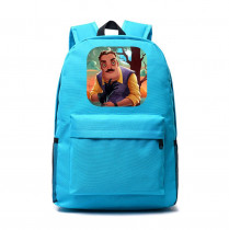 Рюкзак Привет сосед (Hello Neighbor) голубой №1