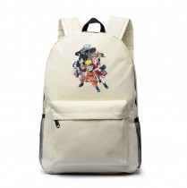 Рюкзак с героями аниме "Наруто" белый №1