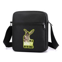 Сумка через плечо Осёл (Шрек - Shrek) черная №2