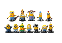 Набор миньонов в костюмчиках из мультфильма "Гадкий Я" 12 шт
