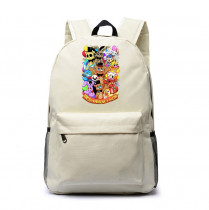 Рюкзак персонажи ФНАФ (Five Nights at Freddys) белый №4