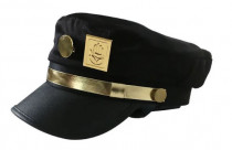 Кепка Джотаро Куджо - Jotaro Kujo JoJo’s Bizarre Adventure (золотой рант)