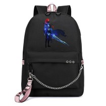 Рюкзак рыцарь Игрис (Solo Leveling) черный с цепью №2