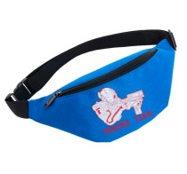 Поясная сумка Киберпанк (Cyberpunk 2077) голубая №3