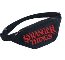 Поясная сумка "Очень странные дела" черная №2