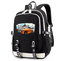 Рюкзак GTA San Andreas - Grand Theft Auto черный с USB-портом №3