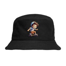 Панама Скейт (Skate) черная №1