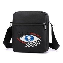 Сумка через плечо Шахматы (Chess) черная №1