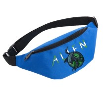 Поясная сумка Чужой (alien) голубая №3