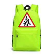 Рюкзак Техасская резня бензопилой (Кожаное лицо) зеленый №1