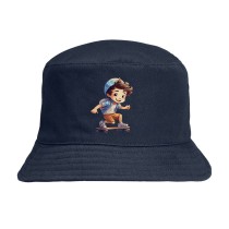 Панама Скейт (Skate) синяя №1