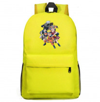 Рюкзак с героями аниме "Наруто" желтый №1