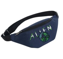 Поясная сумка Чужой (alien) синяя №3