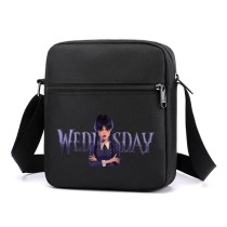 Сумка через плечо Уэнсдей (Wednesday) черная №1