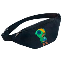 Поясная сумка Браво Старс (Brawl Stars) черная №1