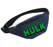Поясная сумка Халк (Hulk) синяя №1