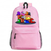 Рюкзак Амонг Ас (Among Us) розовый №3