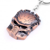 Брелок маска Хищника (бронза) - Predator (5 см.)