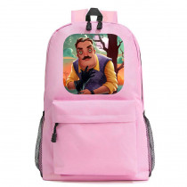 Рюкзак Привет сосед (Hello Neighbor) розовый №1