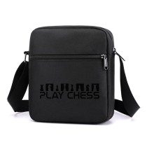 Сумка через плечо Шахматы (Chess) черная №4