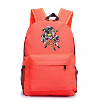 Рюкзак с героями аниме "Наруто" оранжевый №1