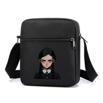 Сумка через плечо Уэнсдей (Wednesday) черная №2