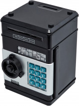 Копилка сейф с купюроприемником (черная)