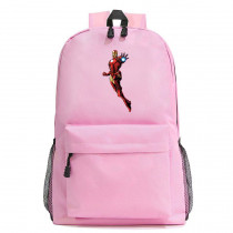 Рюкзак Железный человек (Iron man) розовый №4