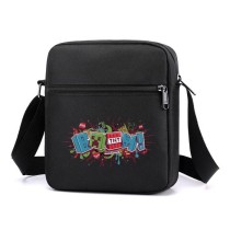 Сумка через плечо Майнкрафт (Minecraft) черная №4