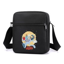 Сумка через плечо Щекотка и Царапка (Симпсоны - Simpsons) черная №2