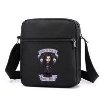 Сумка через плечо Уэнсдей (Wednesday) черная №3