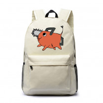 Рюкзак Человек-бензопила Почита (Chainsaw Man) белый №1