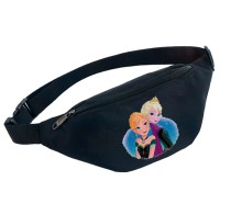 Поясная сумка Холодное сердце (Frozen) черная №7