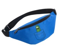 Поясная сумка Рик и морти (Rick and Morty) голубая №5