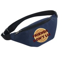 Поясная сумка "Очень странные дела" синяя №4