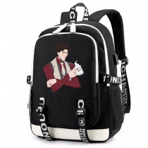 Рюкзак Виктор из Аркейн (League of Legends) черный с USB-портом №3