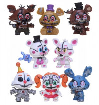 Набор фигурок малютки ФНАФ - (Five night at Freddy`s) (8 шт.)