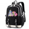 Рюкзак Маленькие пони (Little Pony) черный с USB-портом №4