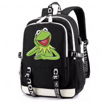Рюкзак Улица Сезам (Маппеты) черный с USB-портом №4