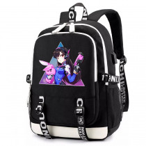 Рюкзак Овервотч (Overwatch) черный с USB-портом №6