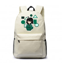 Рюкзак Игра в кальмара белый №4