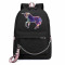 Рюкзак с Единорогом (Unicorn) черный с цепью №8