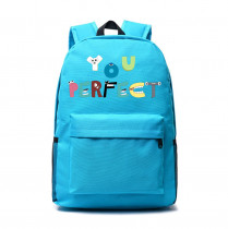 Рюкзак Алфавит Лор Роблокс (Alphabet Lore) голубой №1