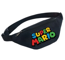 Поясная сумка Марио (Mario) черная №1