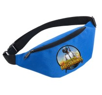 Поясная сумка Пабг (Pubg) голубая №2