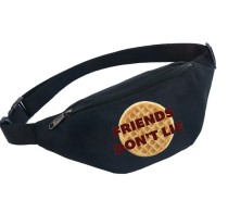 Поясная сумка "Очень странные дела" черная №4