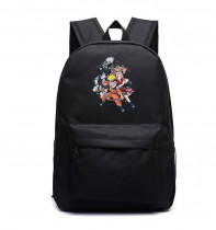 Рюкзак с героями аниме "Наруто" черный №1