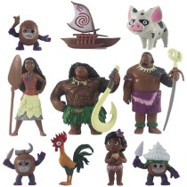 Набор персонажей из мультфильма Моана - Moana (10шт)