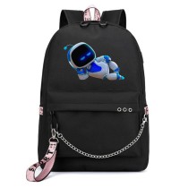 Рюкзак Астробот (Astrobot) черный с цепью №2